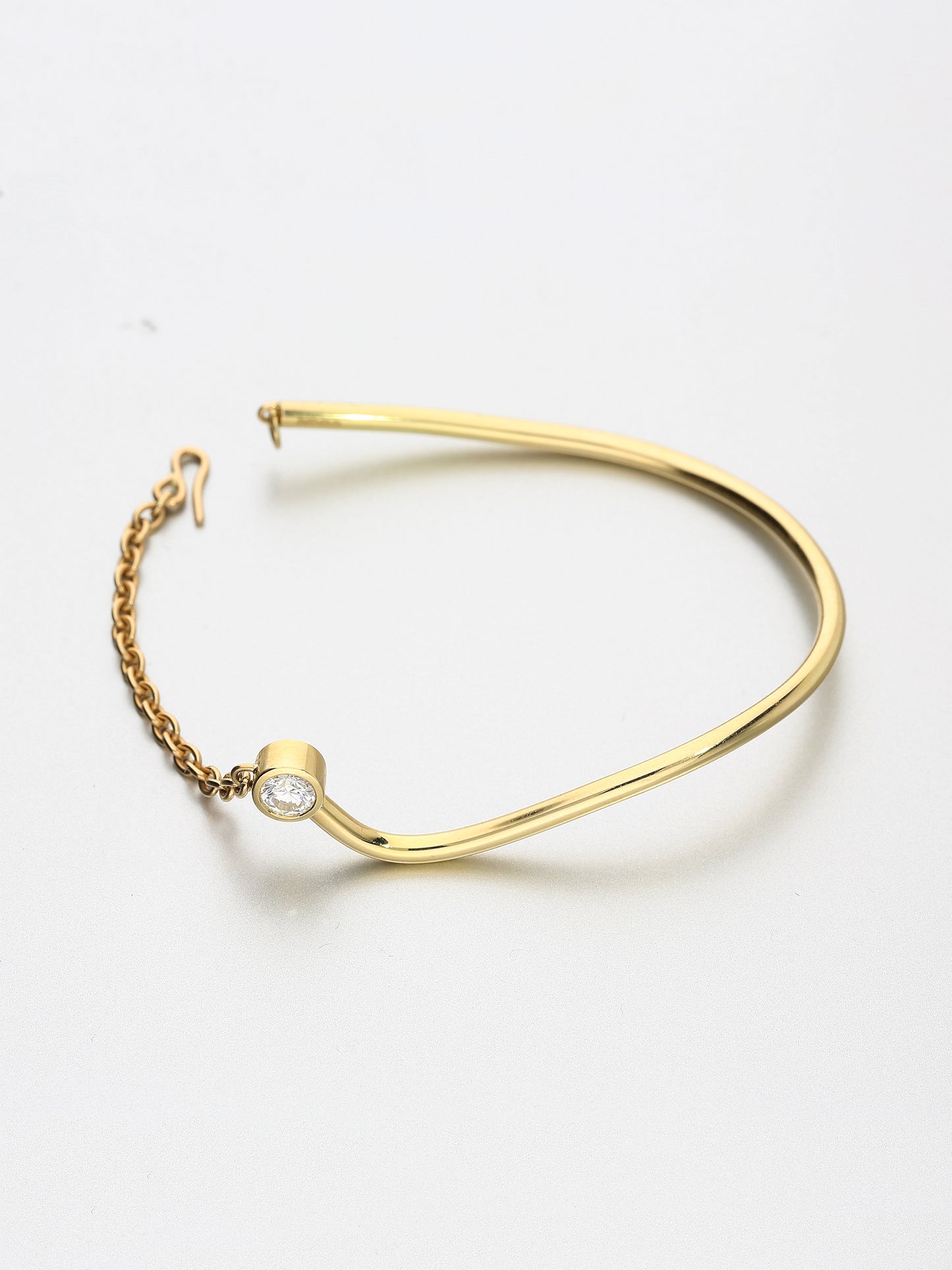 Abacus Wave Bracelet, Brilliant diamond