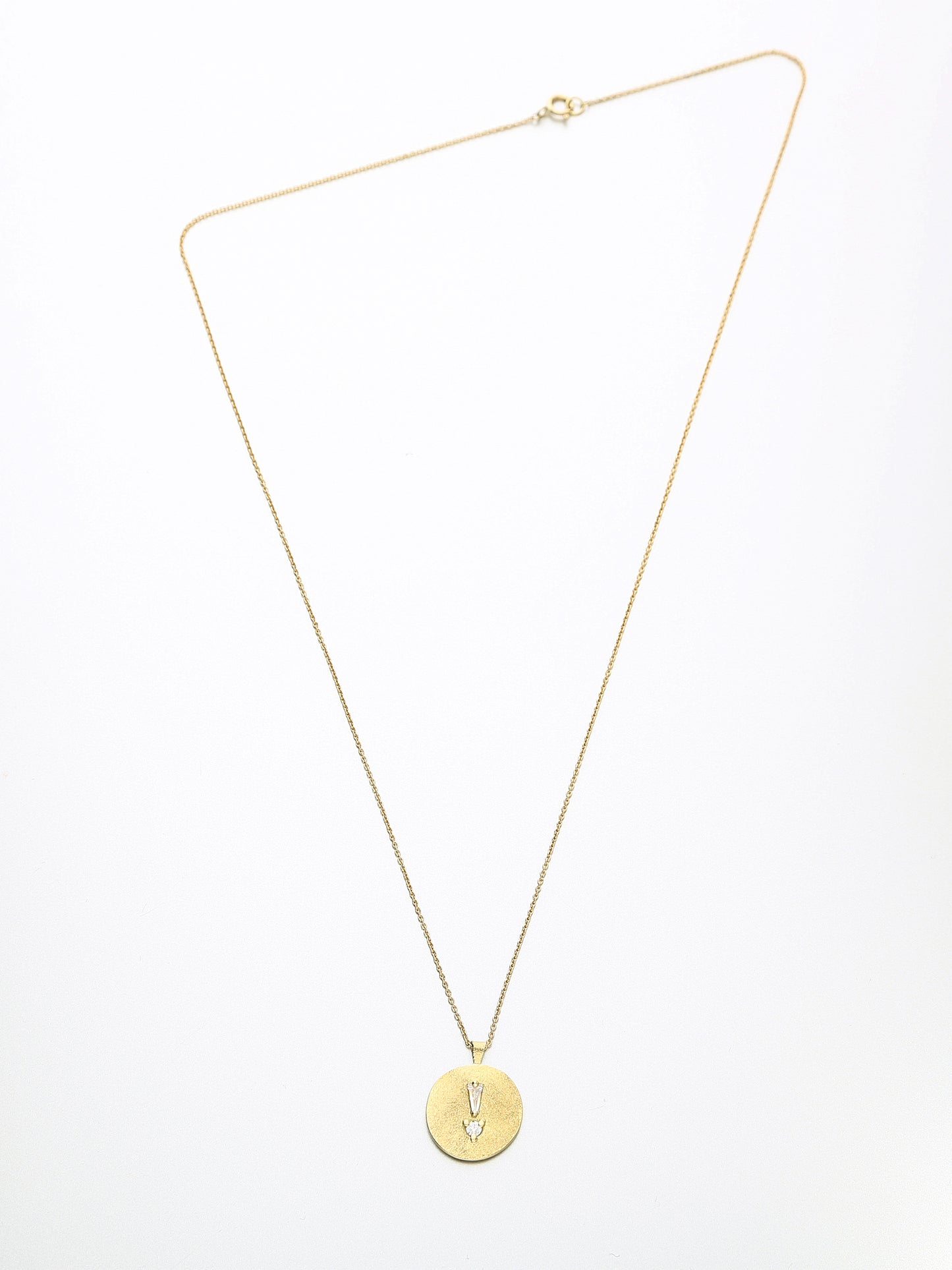 Emily Pendant, Yellow gold
