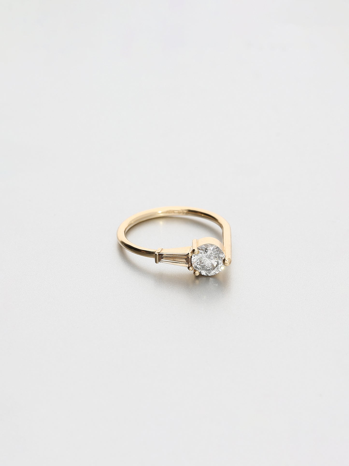 Ada IV, Rose gold Cognac Baguette