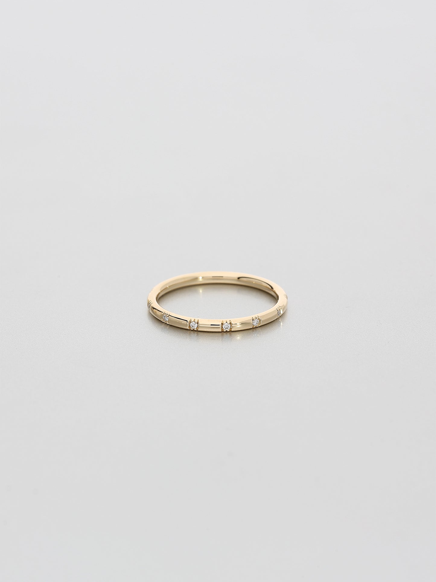 Fine Double Skip rose, Rose gold