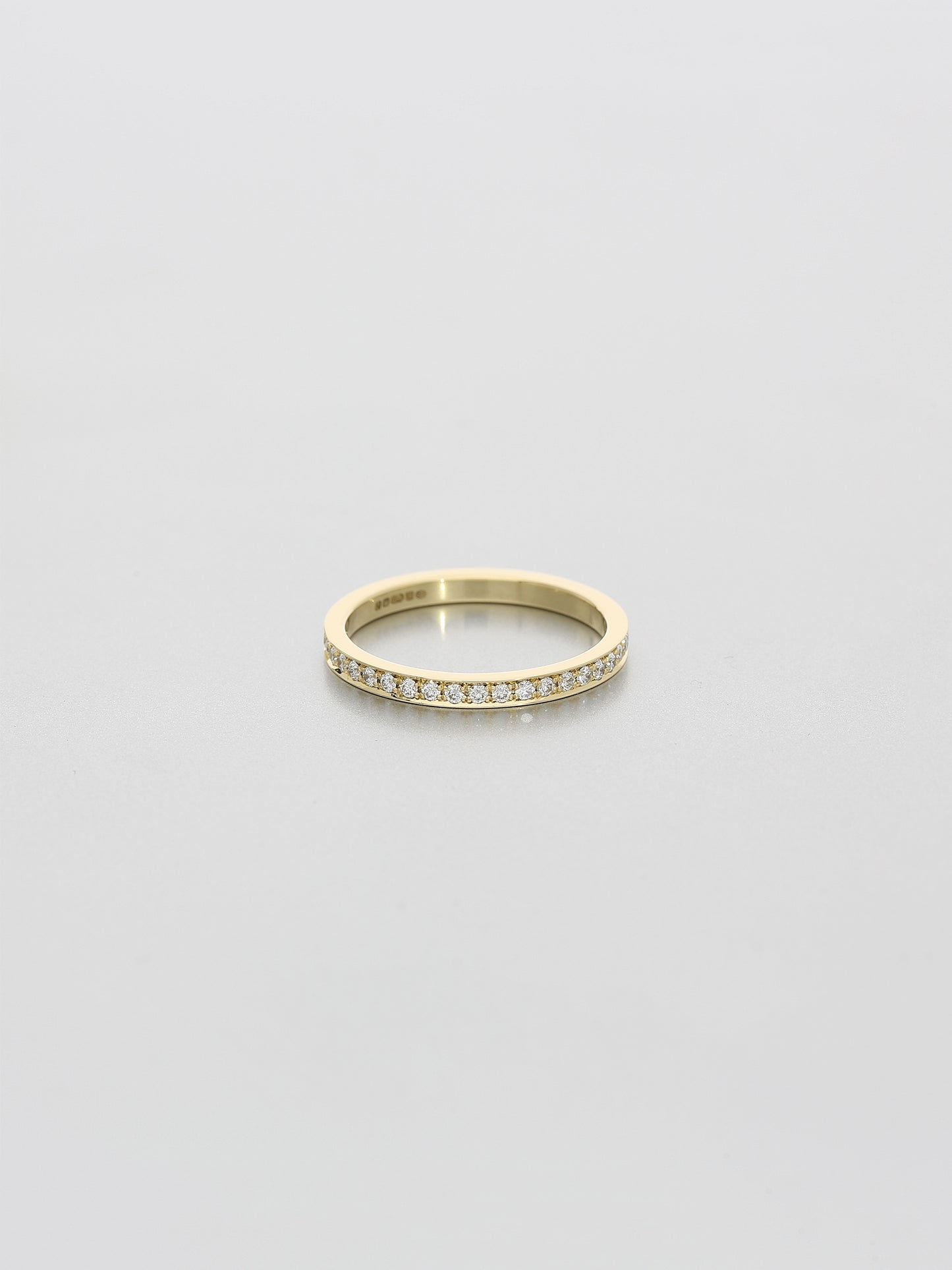 Classic Eternity square yellow, Yellow gold