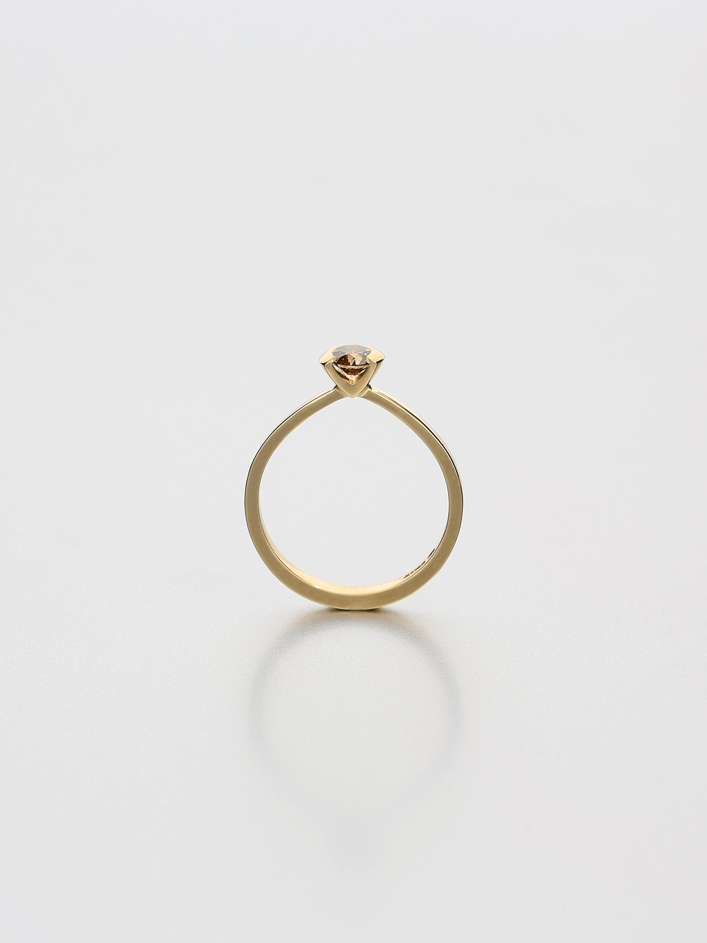 Ava Classic I, Rose gold Cognac