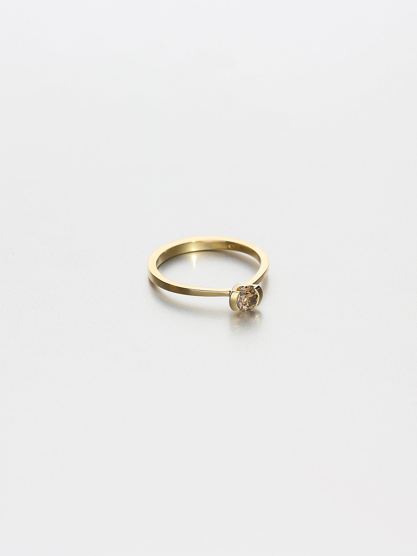 Ava Classic I, Rose gold Cognac