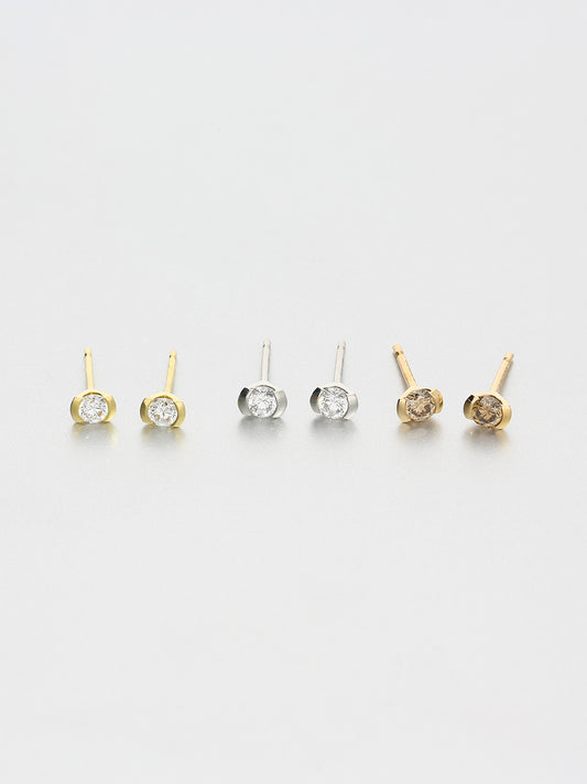 Ava Diamond Studs