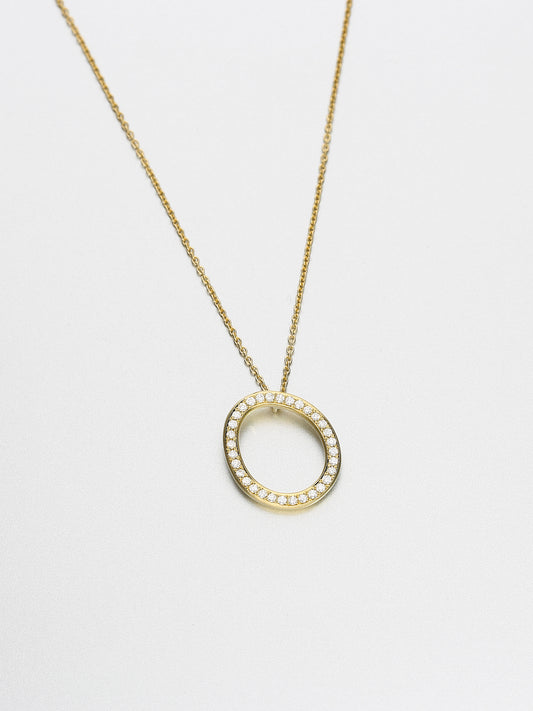 Ori Necklace, Yellow gold