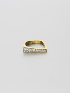 Leo VI pavé, Yellow gold