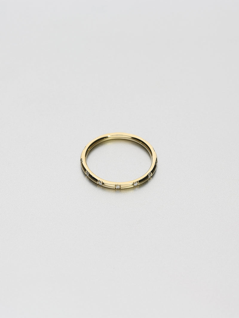 Fine Double Skip yellow, Yellow gold (Custom)