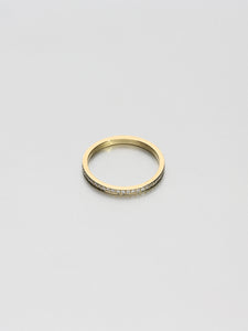 Fine Eternity square, Yellow gold