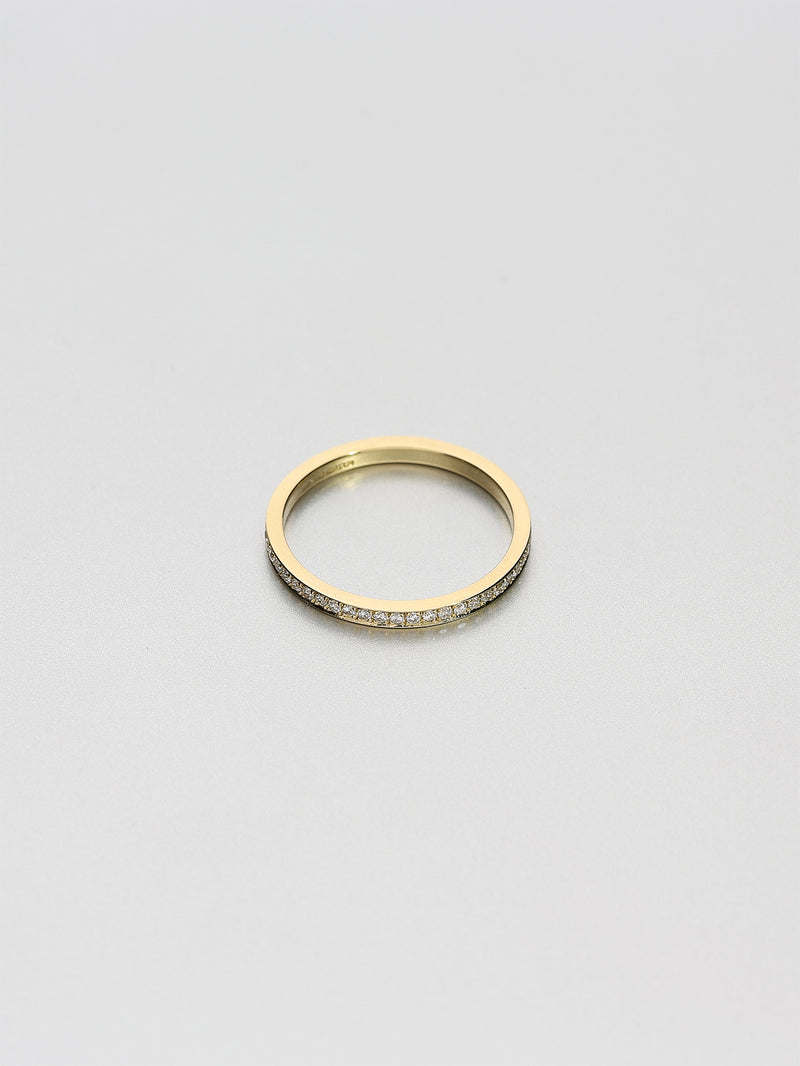 Fine Eternity square, Yellow gold