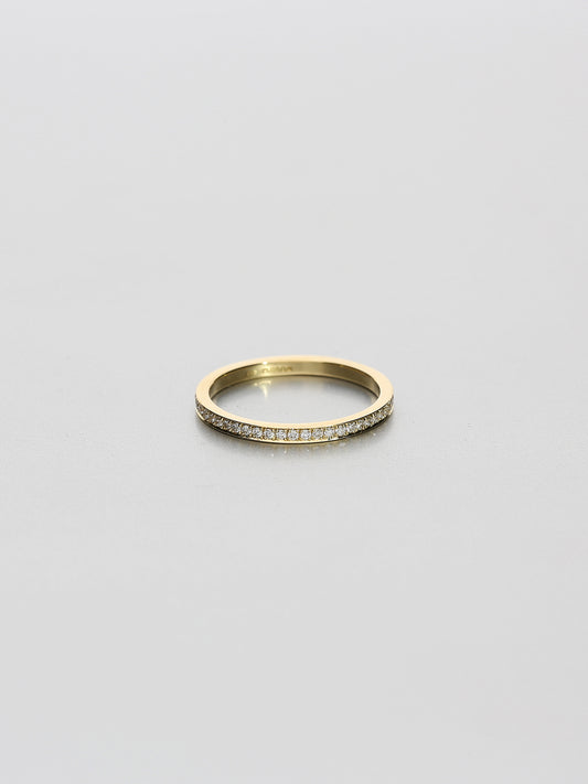 Fine Eternity square, Yellow gold