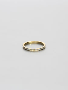 Fine Eternity square, Yellow gold