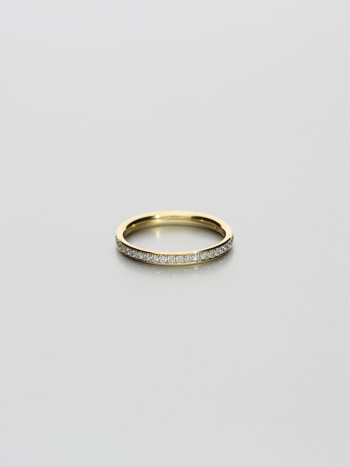 Classic Eternity oval yellow, Yellow gold