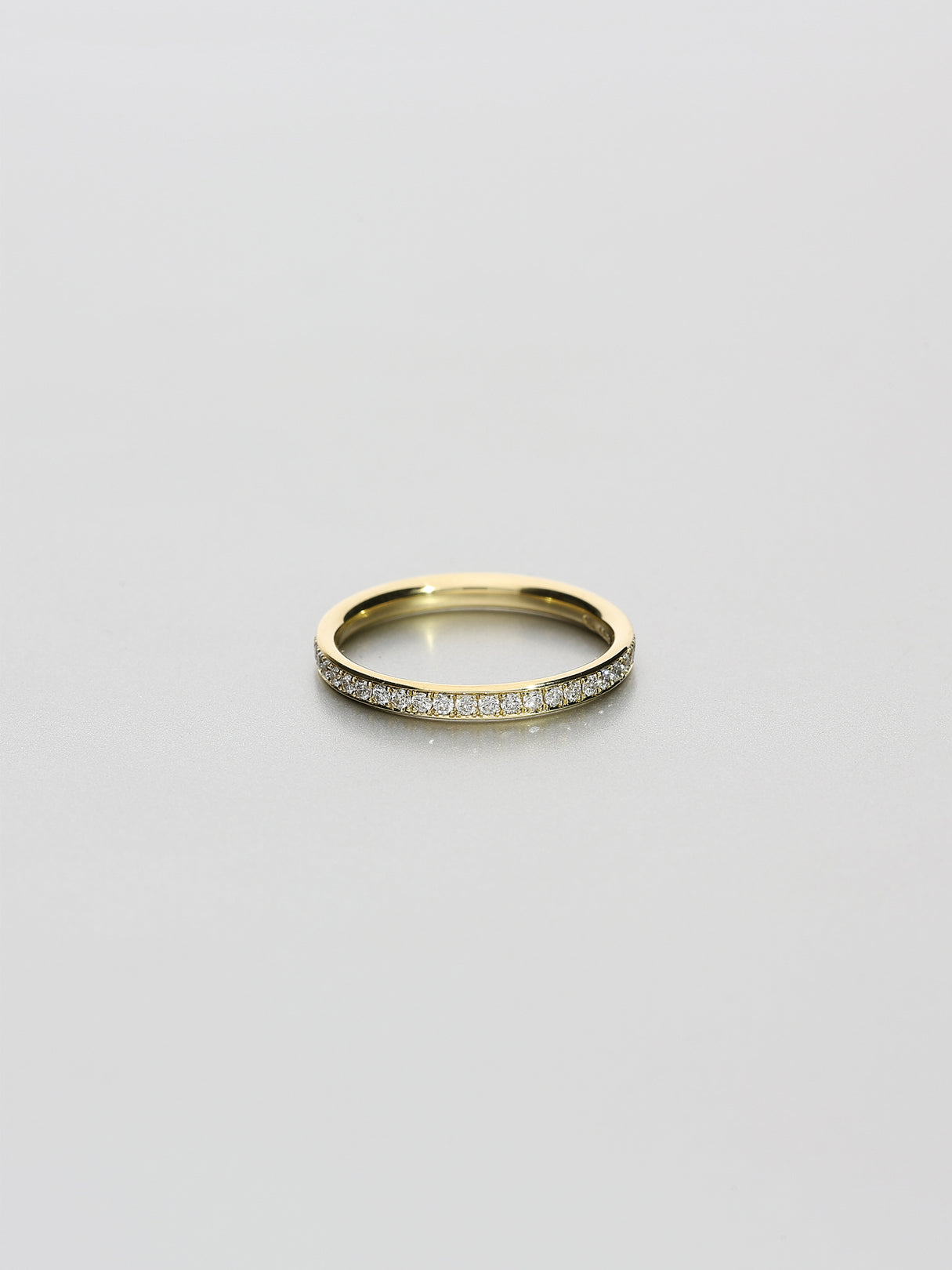 Classic Eternity oval yellow, Yellow gold
