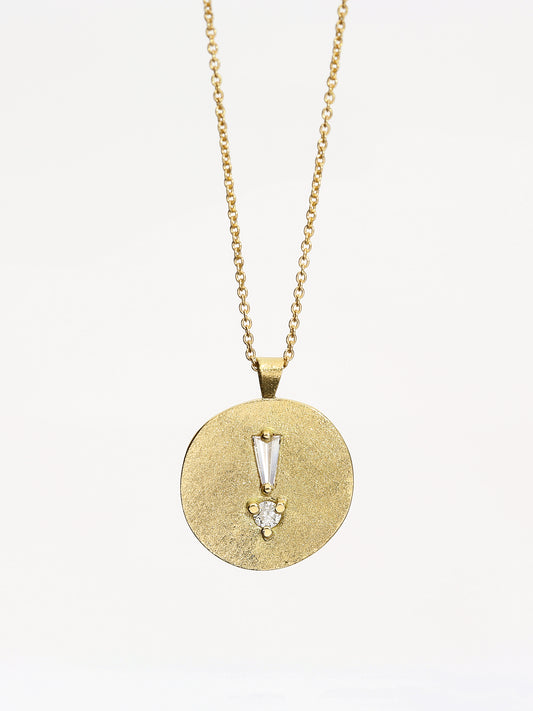Emily Pendant, Yellow gold