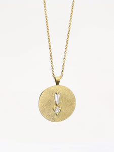 Emily Pendant, Yellow gold