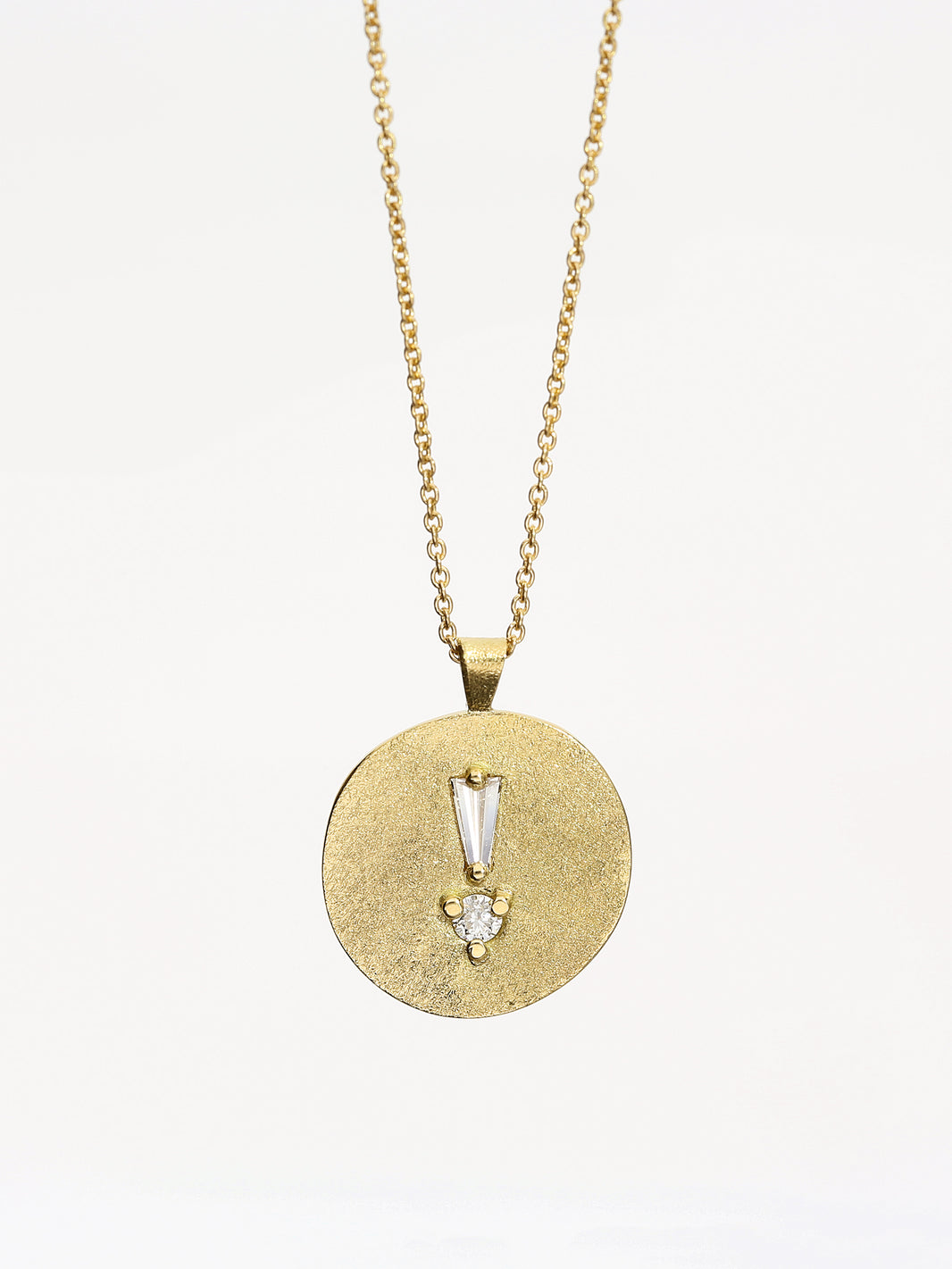 Emily Pendant, Yellow gold