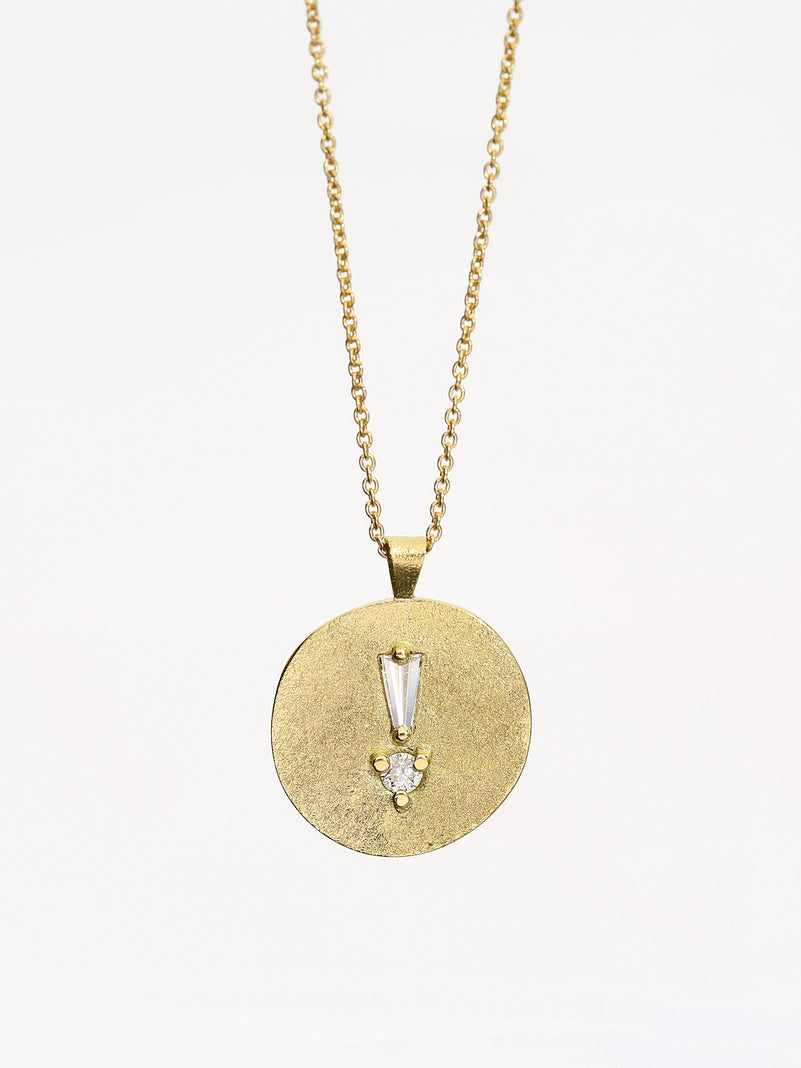 Emily Pendant, Yellow gold
