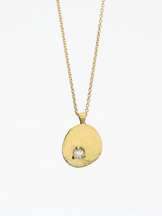 Lucy Pendant, Yellow gold
