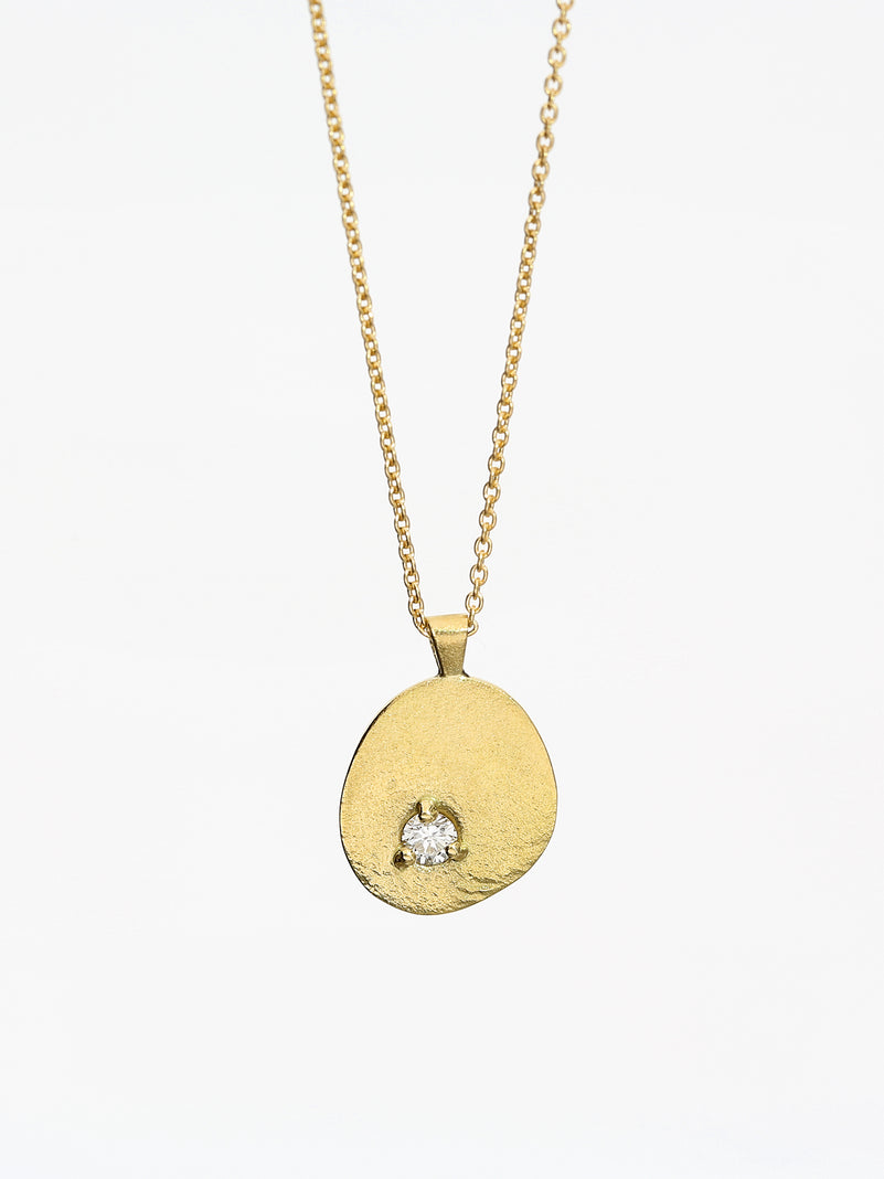 Lucy Pendant, Yellow gold
