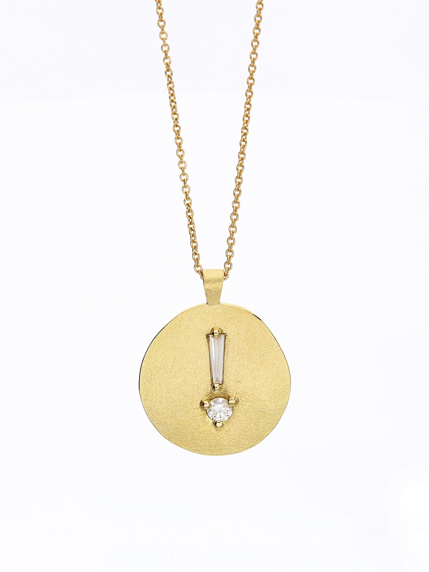 Magda Pendant, Yellow gold