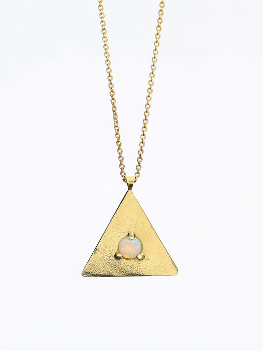 Alice Pendant, Yellow gold