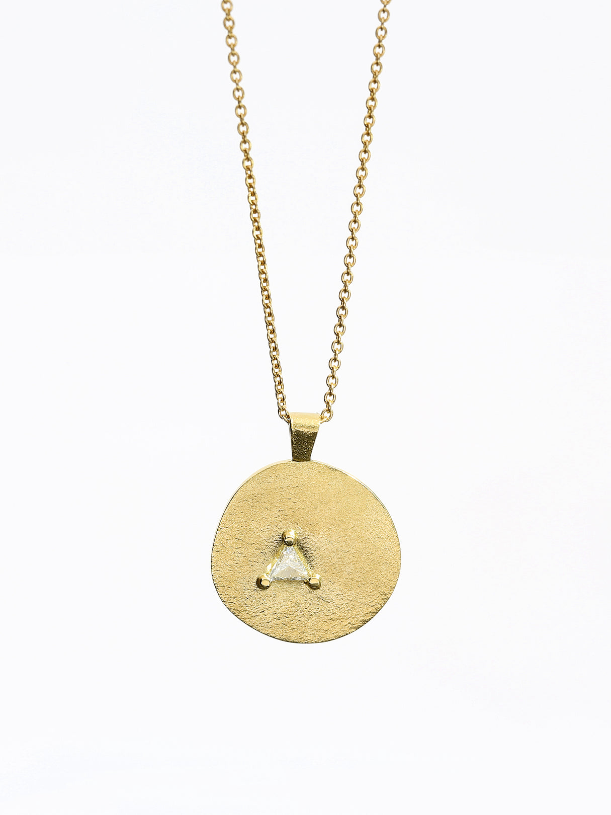 Eve Pendant, Yellow gold