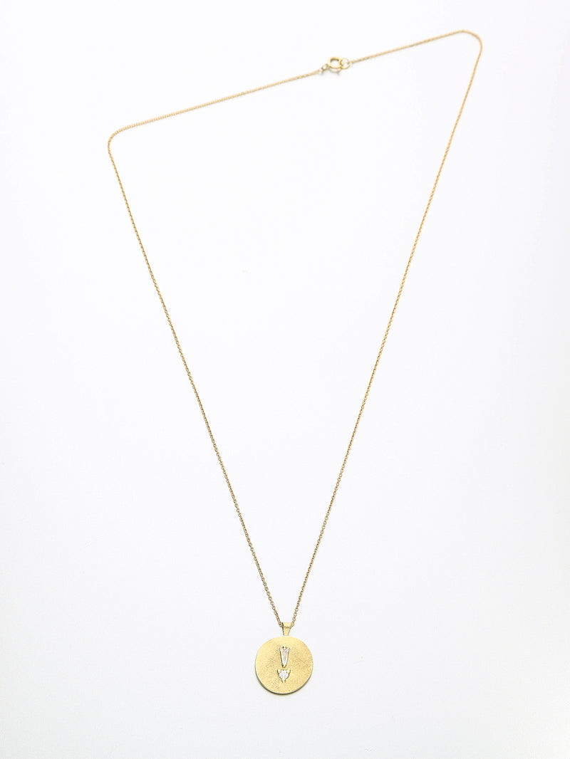 Emily Pendant, Yellow gold