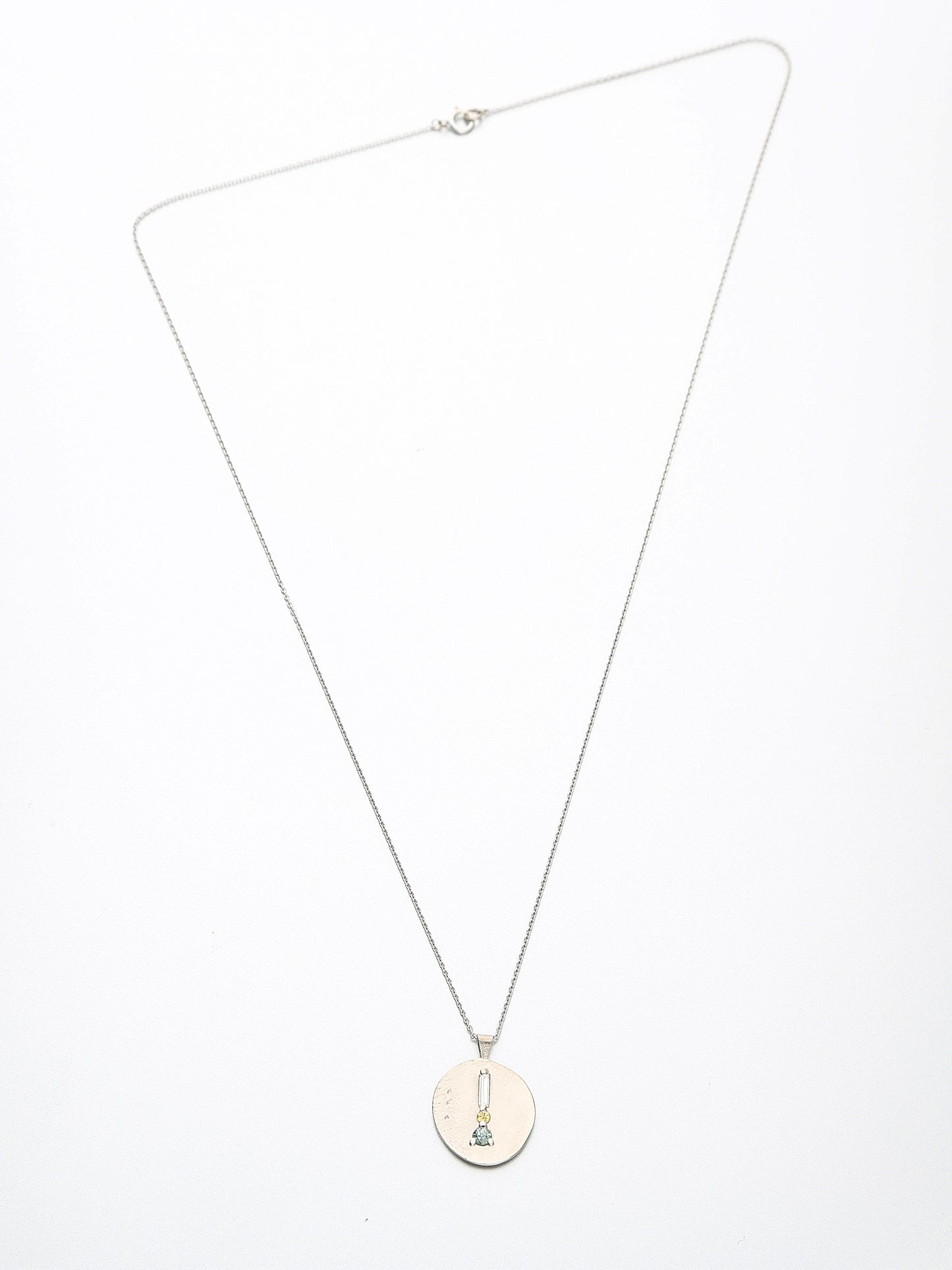 Sonia Pendant, White gold