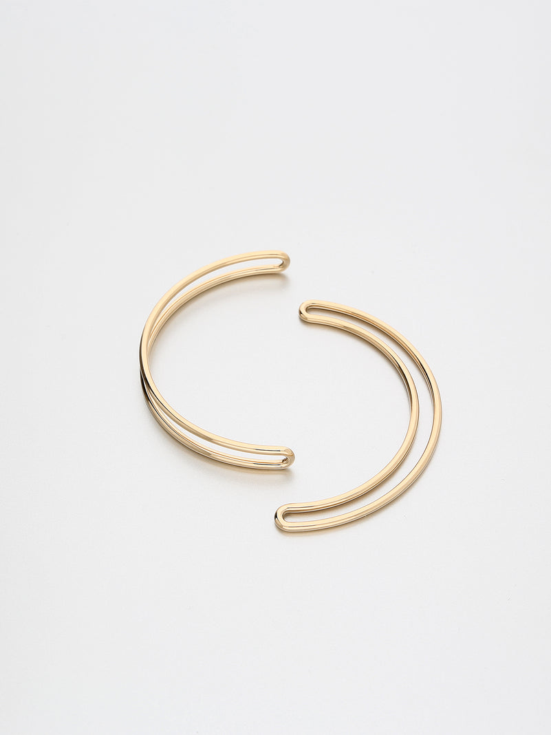 Segment Bangle, Rose gold