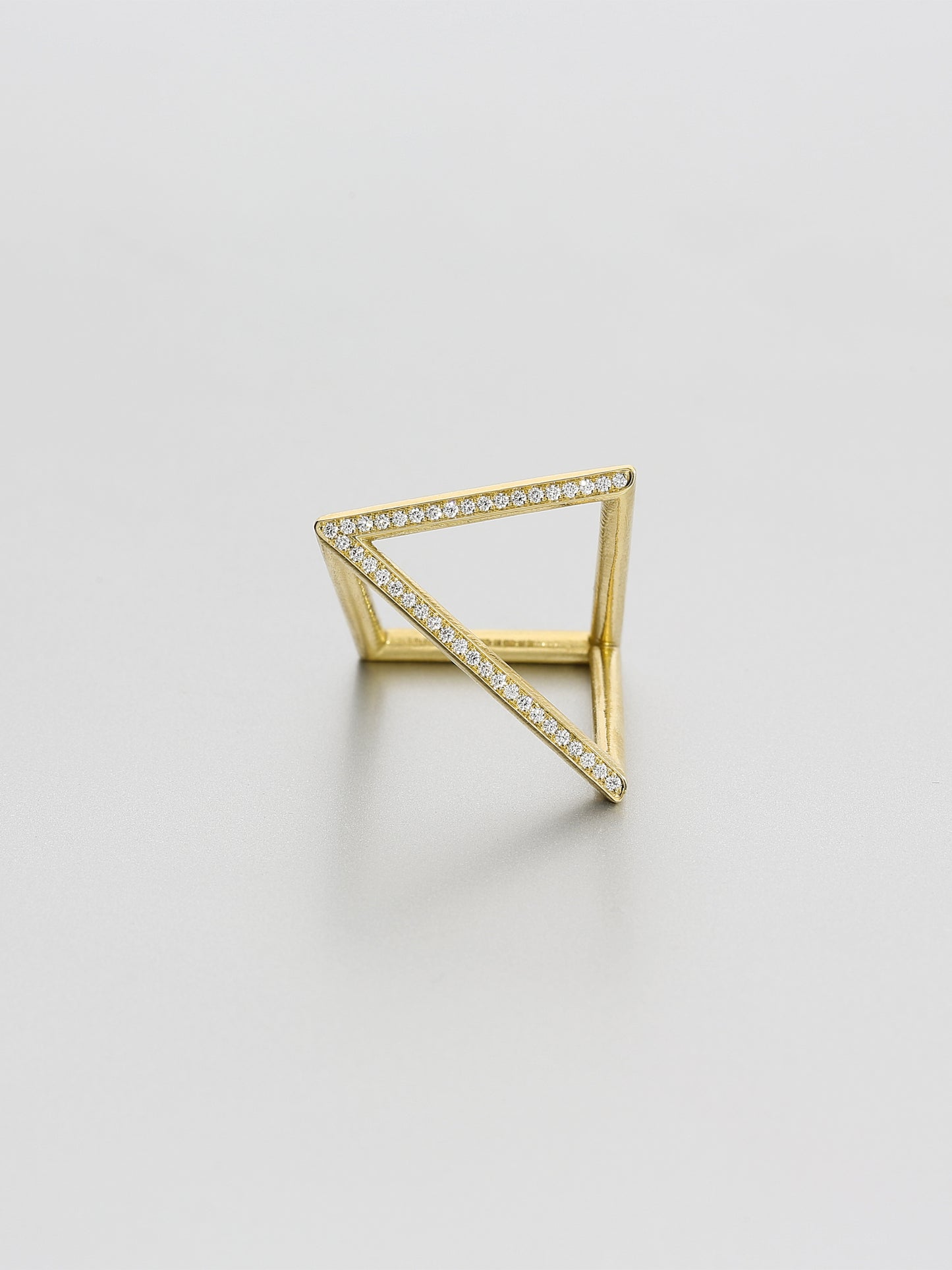 Vertex Ring, Yellow gold