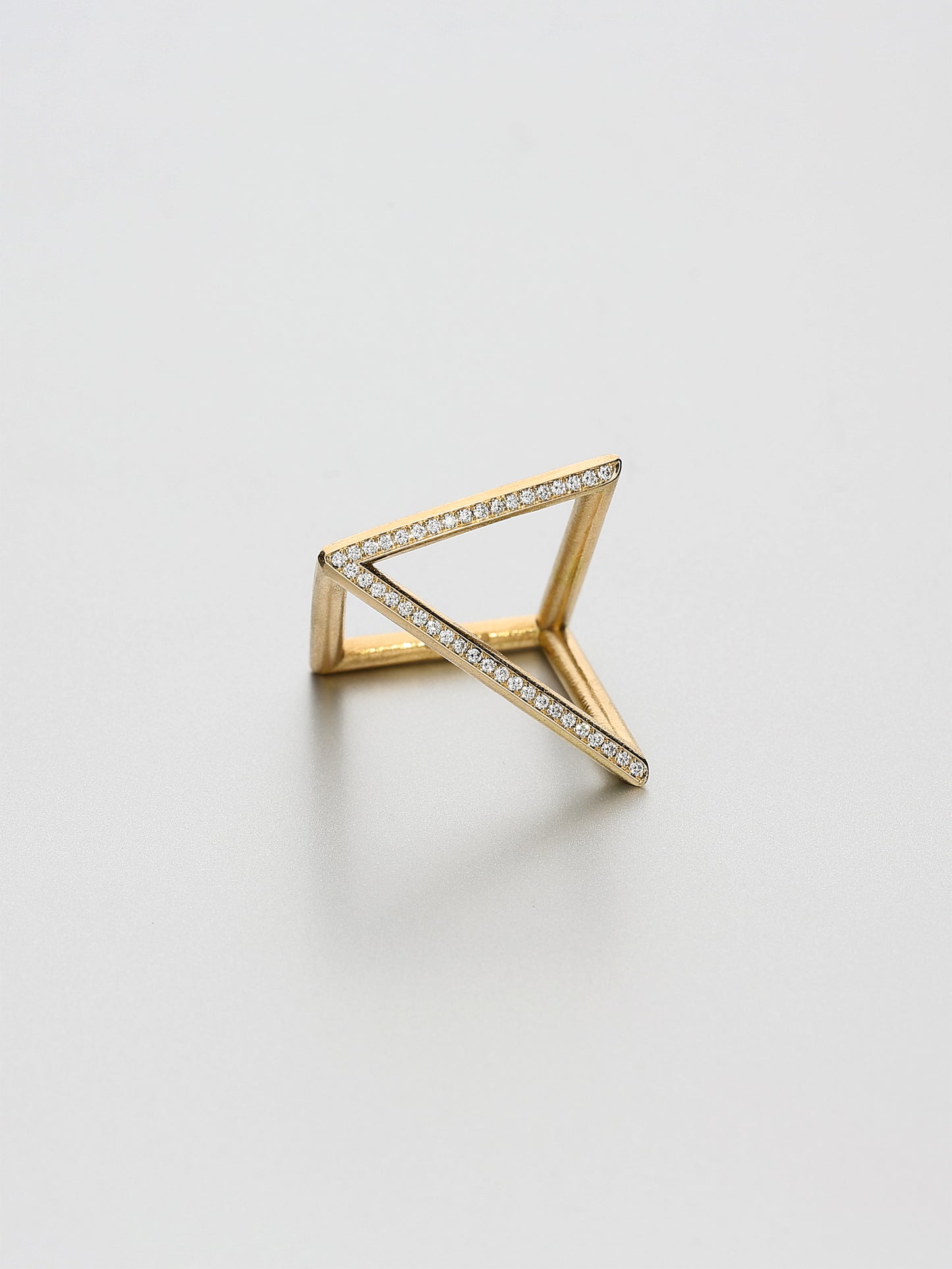 Vertex Ring, Rose gold