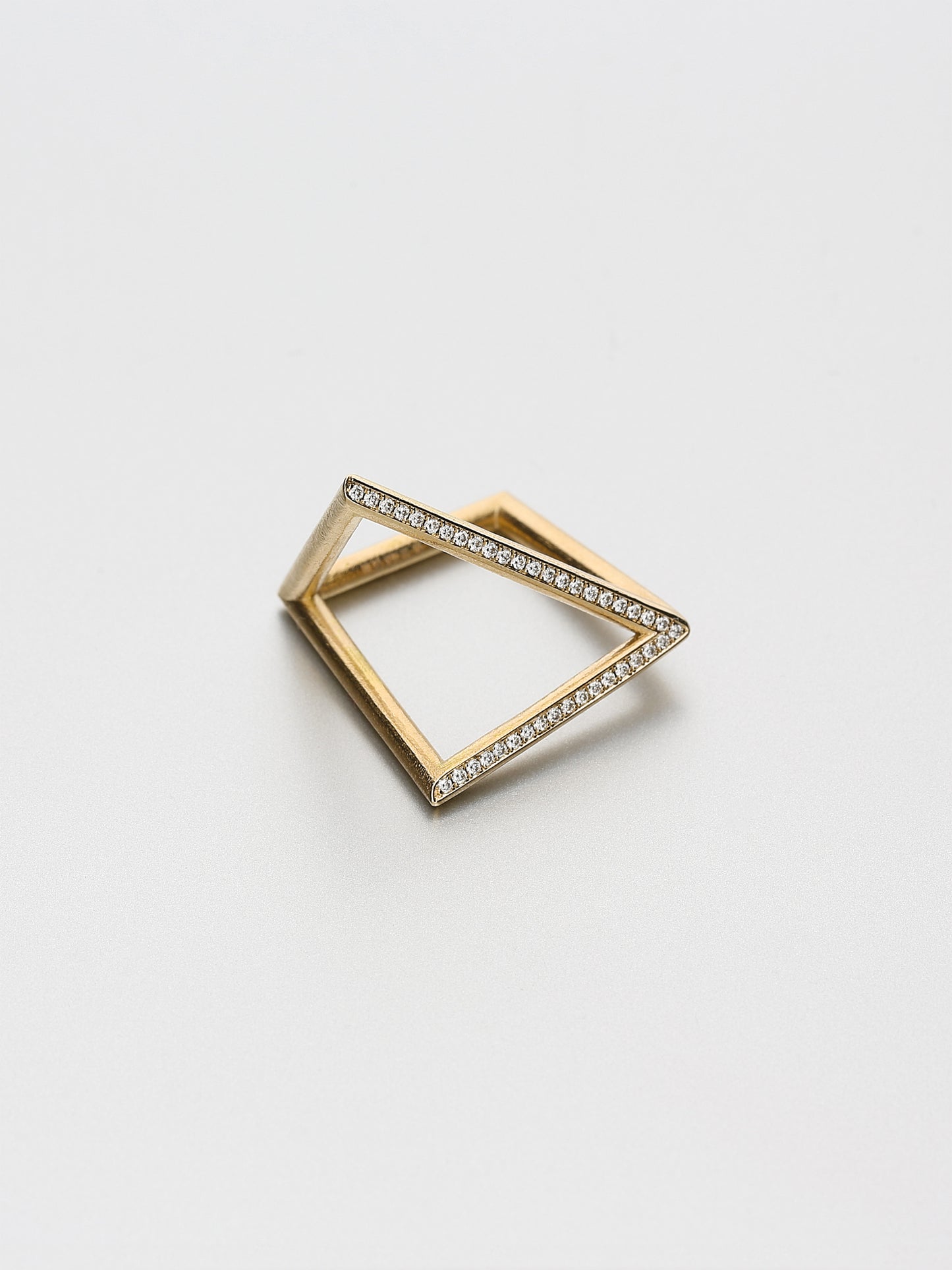 Vertex Ring, Rose gold