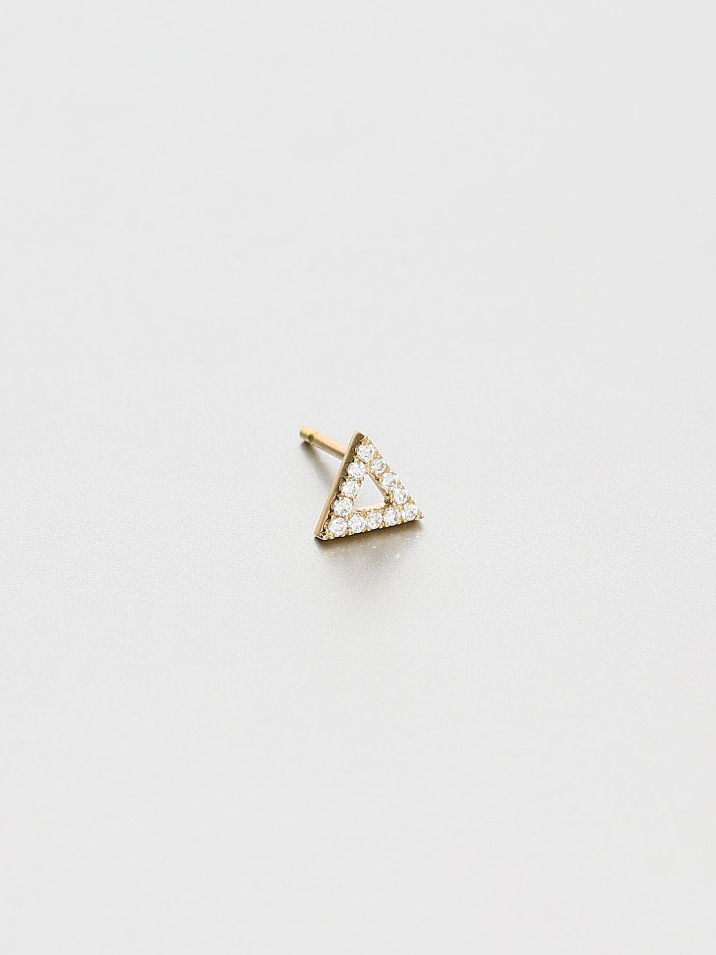 Vertex Stud Earrings, Rose gold 1