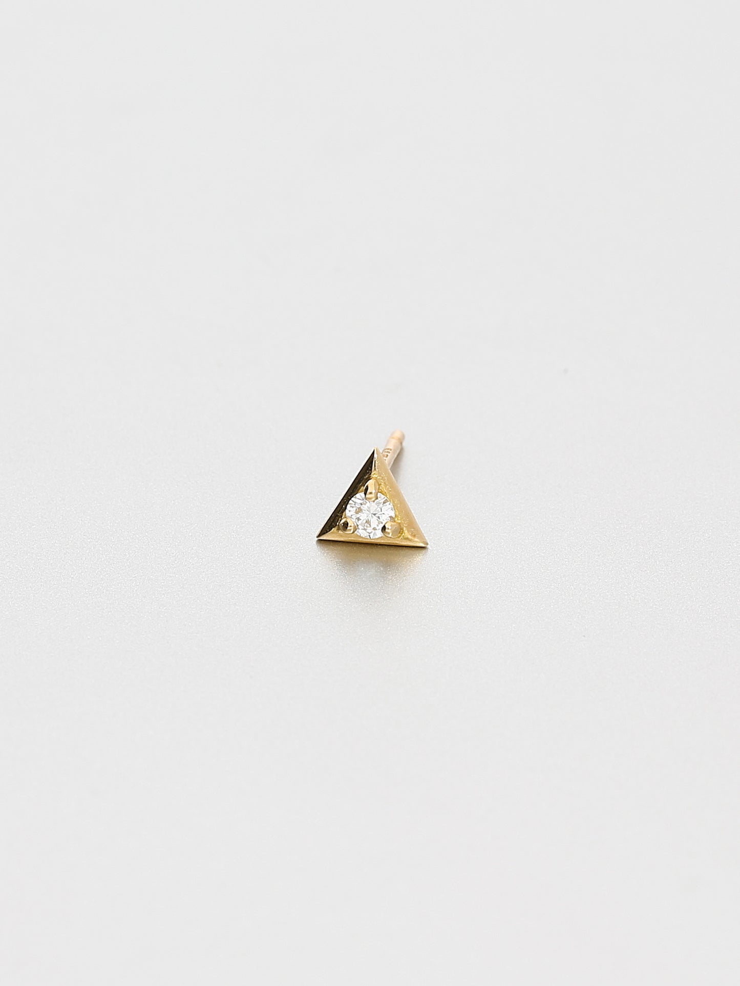 Vertex Stud Earrings, Rose gold 1
