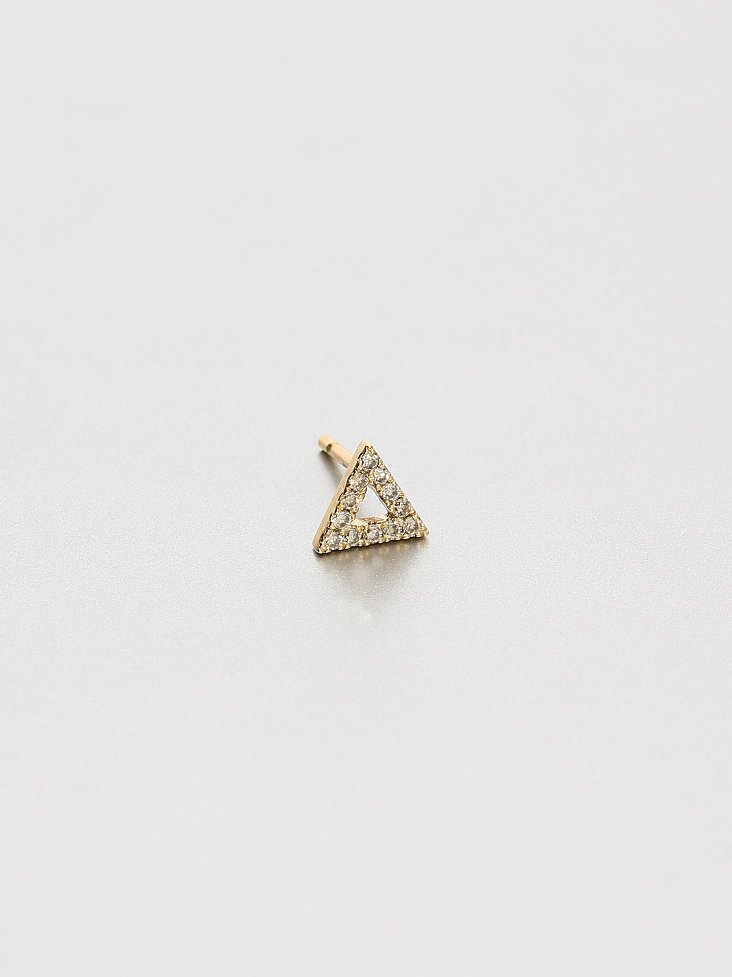 Vertex Stud Earrings, Rose gold 1