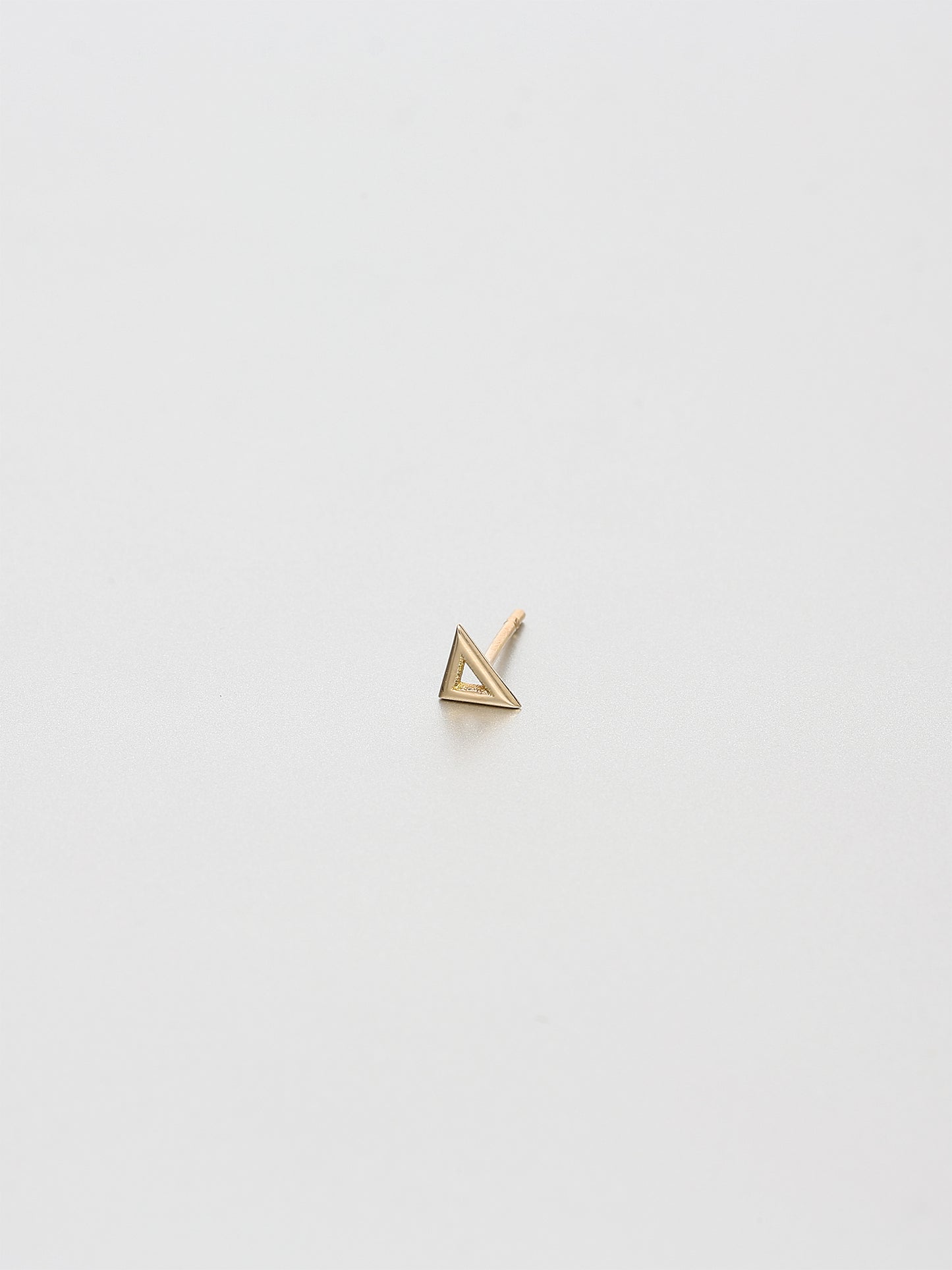 Vertex Stud Earrings, Rose gold 2