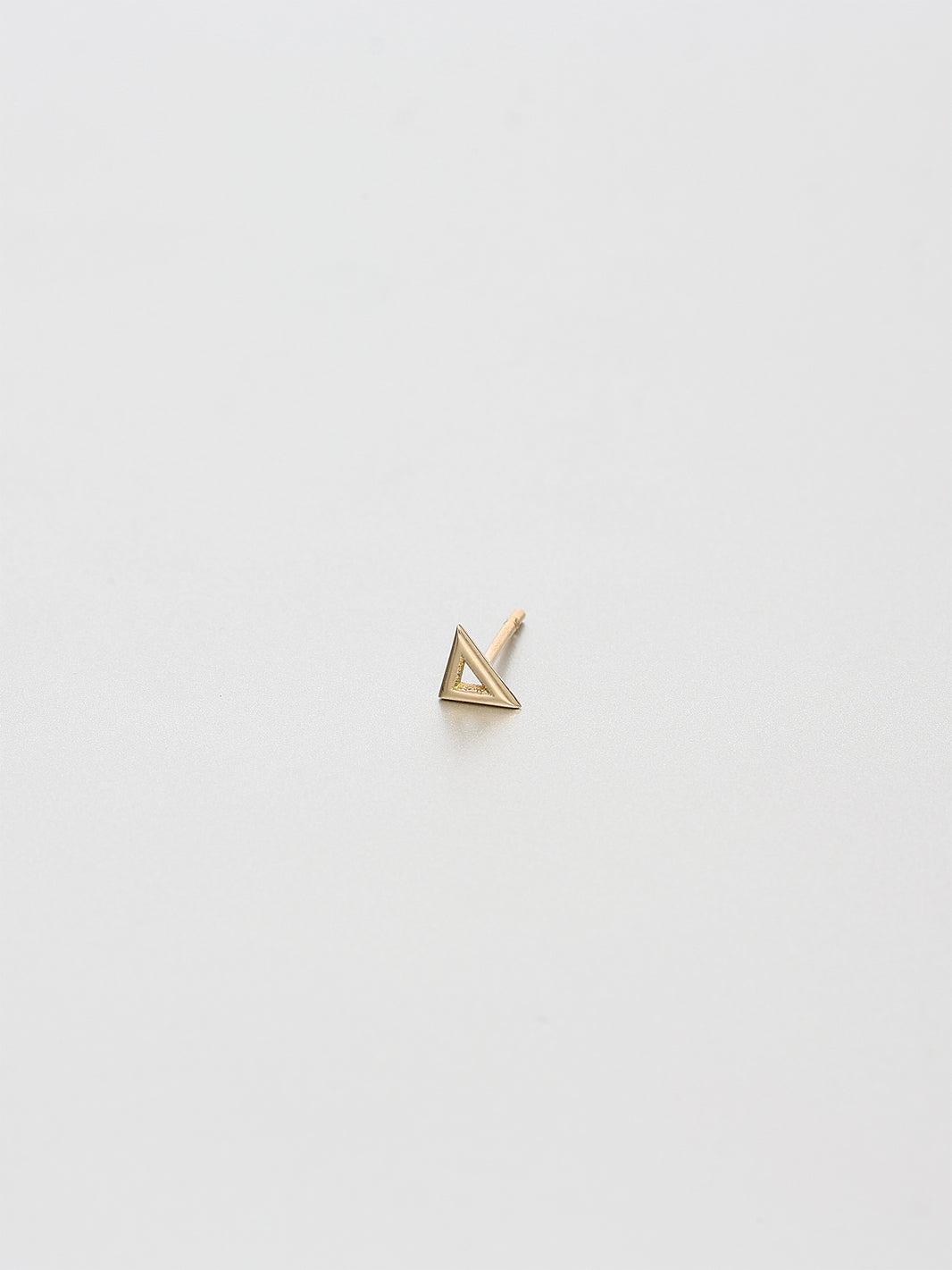 Vertex Stud Earrings, Rose gold 2