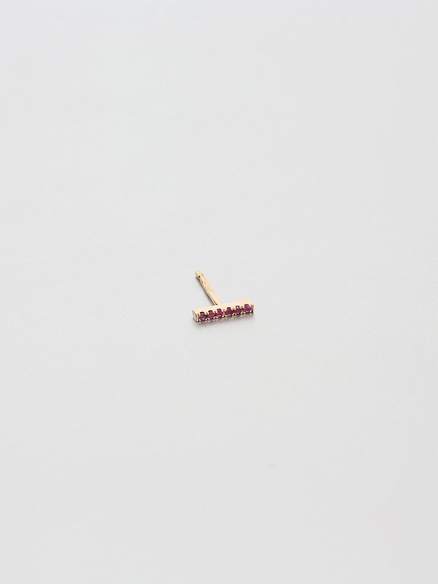 Vertex Stud Earrings, Rose gold 2