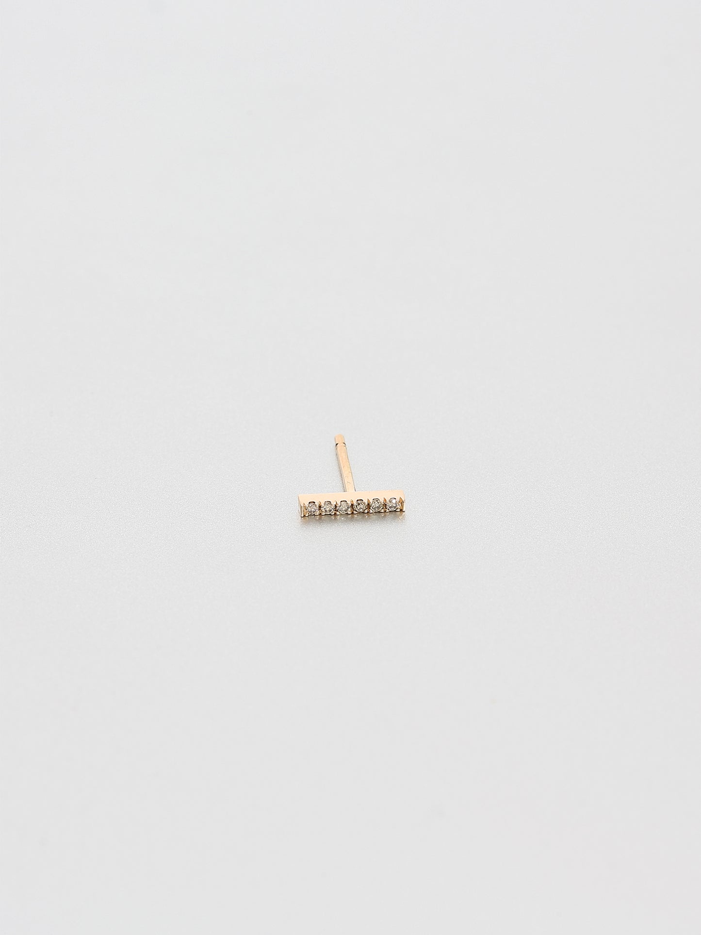 Vertex Stud Earrings, Rose gold 3