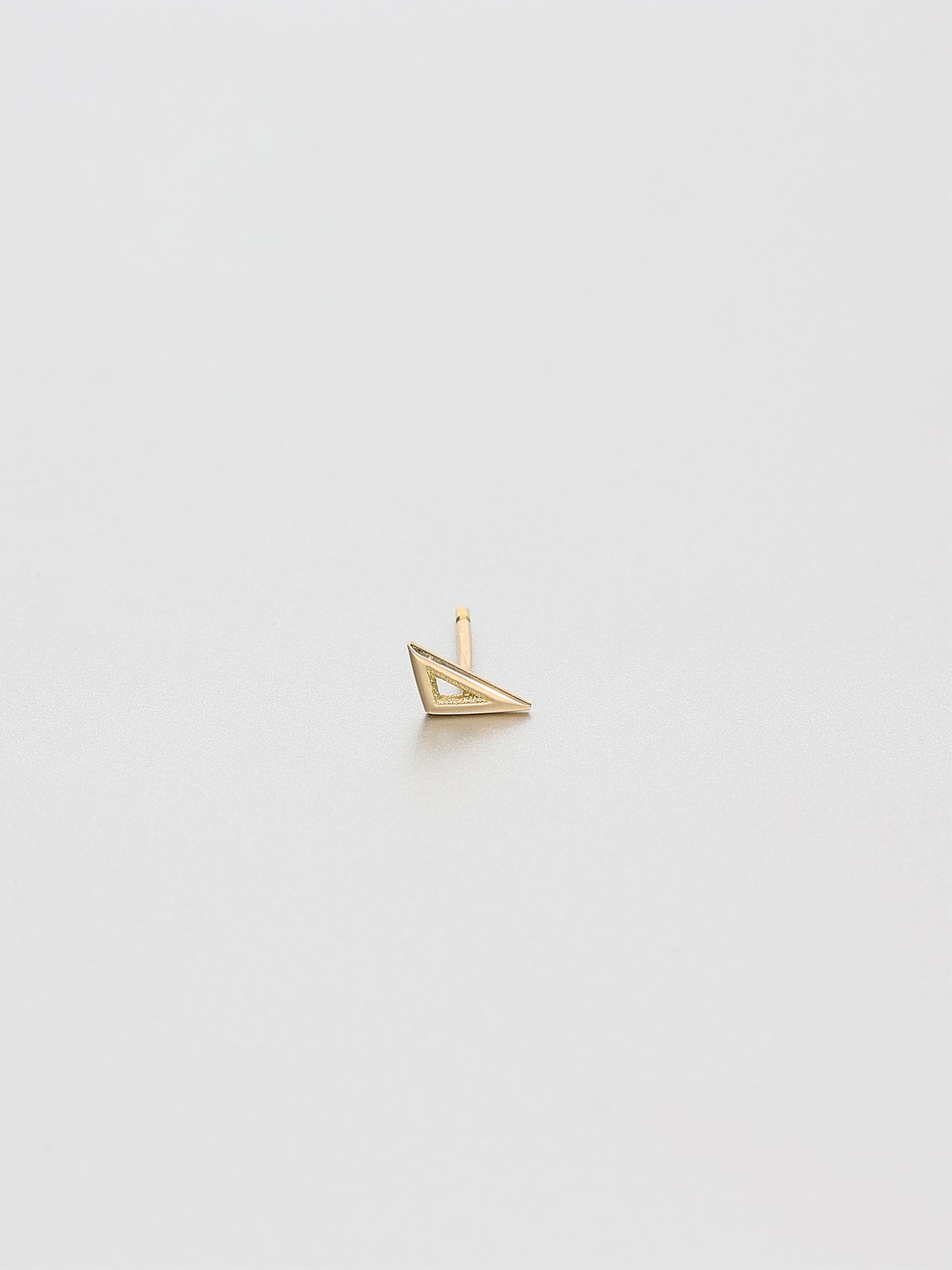 Vertex Stud Earrings, Rose gold 3