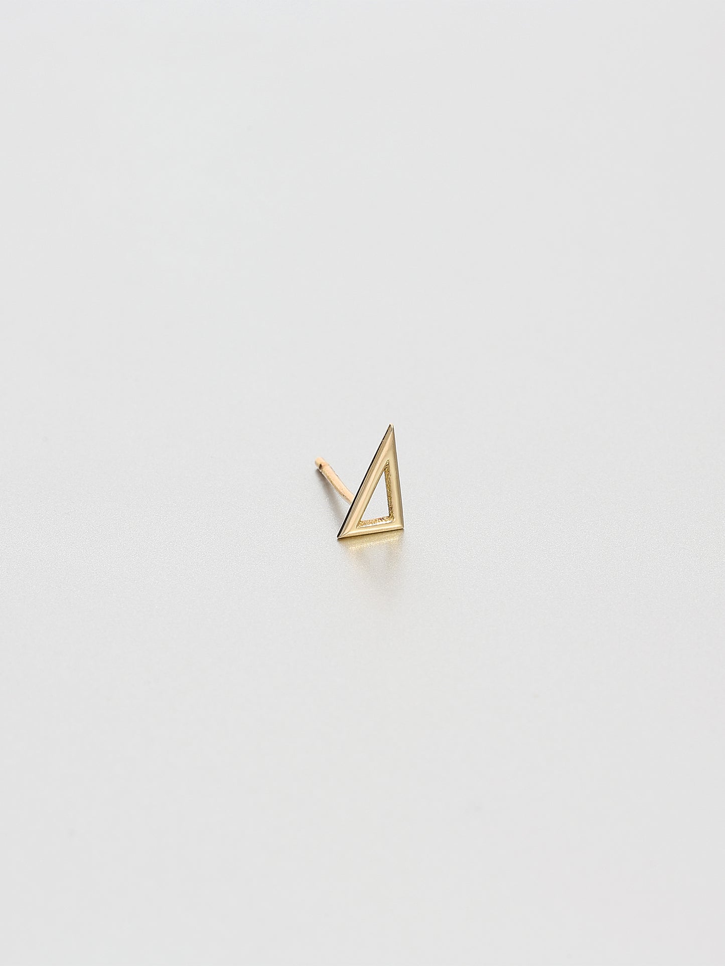 Vertex Stud Earrings, Rose gold 3